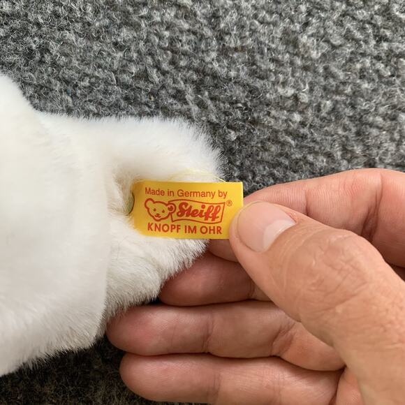 Steiff German Stuffed White Goose Duck Animal Die Gans Old MacDonald - NEW - Picture 7 of 14